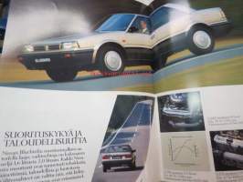 Nissan Bluebird -myyntiesite / brochure