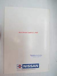 Nissan Bluebird -myyntiesite / brochure