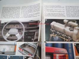Datsun Bluebird 1.8 bens. / 2.0 diesel -myyntiesite ruotsinkielinen / brochure in swedish