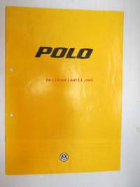 Volkswagen Polo -myyntiesite / brochure