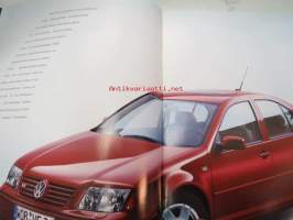 Volkswagen Bora 1999 -myyntiesite / brochure