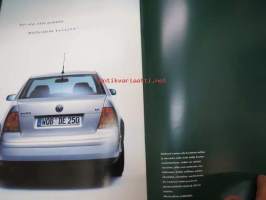 Volkswagen Bora 1999 -myyntiesite / brochure