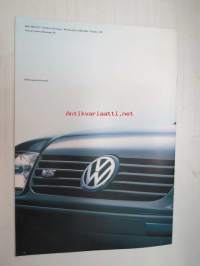 Volkswagen Bora 1999 -myyntiesite / brochure