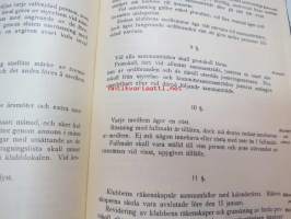 Avstånds-förteckning över de förnämsta landsvägarna i Finland 1926 -Suomen yleisemmin käytettyjen maanteiden välimatka-luettelo 1926,  ruotsinkielinen,