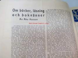 Misericordia julen 1934 - Utgiven av Sjuksjöterskeföreningen i Finland -christmas publication, mukana Abu Hassanin mietelmiä korteilla sekä joulukorttiarkki