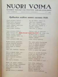 Nuori voima 1920 -vuosikerta