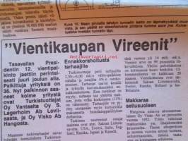 Koneviesti 1979 nr 1, sis. mm. seur. artikkelit / kuvat / mainokset; Aurinkoenergia viljan kuivatuksessa, Royal Smithfield Show - Lontoon kuninkaallinen