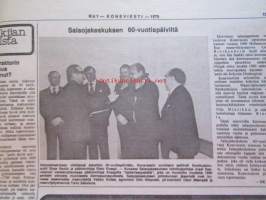 Koneviesti 1979 nr 1, sis. mm. seur. artikkelit / kuvat / mainokset; Aurinkoenergia viljan kuivatuksessa, Royal Smithfield Show - Lontoon kuninkaallinen