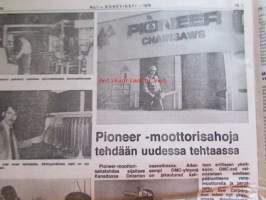 Koneviesti 1979 nr 1, sis. mm. seur. artikkelit / kuvat / mainokset; Aurinkoenergia viljan kuivatuksessa, Royal Smithfield Show - Lontoon kuninkaallinen