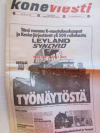 Koneviesti 1979 nr 3, sis. mm. seur. artikkelit / kuvat / mainokset; Maatalous energian tuottajana ja kuluttajana, Traktori käyttäjänsä silmin Volvo T-500,