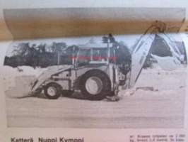 Koneviesti 1979 nr 3, sis. mm. seur. artikkelit / kuvat / mainokset; Maatalous energian tuottajana ja kuluttajana, Traktori käyttäjänsä silmin Volvo T-500,