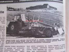 Koneviesti 1979 nr 3, sis. mm. seur. artikkelit / kuvat / mainokset; Maatalous energian tuottajana ja kuluttajana, Traktori käyttäjänsä silmin Volvo T-500,