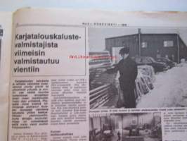 Koneviesti 1979 nr 3, sis. mm. seur. artikkelit / kuvat / mainokset; Maatalous energian tuottajana ja kuluttajana, Traktori käyttäjänsä silmin Volvo T-500,