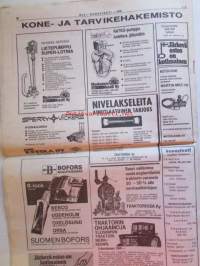 Koneviesti 1979 nr 3, sis. mm. seur. artikkelit / kuvat / mainokset; Maatalous energian tuottajana ja kuluttajana, Traktori käyttäjänsä silmin Volvo T-500,