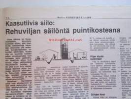 Koneviesti 1979 nr 5, sis. mm. seur. artikkelit / kuvat / mainokset; Heinän latokuivaus laadun parantajana, Maatilan metaanikaasulaitos, Henkilöautot 1979