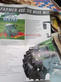 Fendt Farmer 400 traktori -myyntiesite / tractor brochure