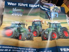 Fendt Vario 2000 traktori -myyntiesite / tractor brochure