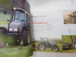 Valtra A-serien A 72, A 82, A 92 traktori -myyntiesite, ruotsinkielinen / tractor brochure in swedish