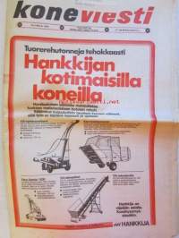 Koneviesti 1979 nr 9, sis. mm. seur. artikkelit / kuvat / mainokset; Ford TW 20 ja TW 10, Fordin Dual Power -pikavaihde, Metsäojien perkauskone Lännen UM 3,