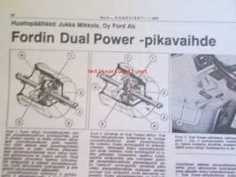 Koneviesti 1979 nr 9, sis. mm. seur. artikkelit / kuvat / mainokset; Ford TW 20 ja TW 10, Fordin Dual Power -pikavaihde, Metsäojien perkauskone Lännen UM 3,