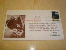 Apollo 8, 1969, USA ensipäiväkuori, FDC. Katso myös muut kohteeni, mm. noin 1 200 amerikkalaista ensipäiväkuorta 1920-luvulta 2000-luvulle, kysy myös jos haet