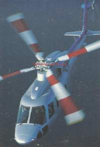 Copterline helikopteri - lentokonepostikortti postikortti