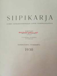 Siipikarja 1930 nr 1-24 vuosikerta - Suomen siikarjanhoitajain liiton äänenkannattaja