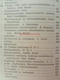 Siipikarja 1930 nr 1-24 vuosikerta - Suomen siikarjanhoitajain liiton äänenkannattaja