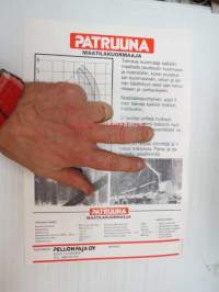 Pellonpajajn Patruuna kuormaa -myyntiesite -brochure