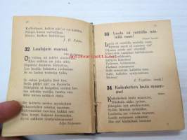 Laulukirja... tämä laulukirja on tarkoitettu etupäässä nuorisoyhdistysten kokouksissa ja juhlissa käytettäväksi... -song book