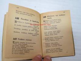 Laulukirja... tämä laulukirja on tarkoitettu etupäässä nuorisoyhdistysten kokouksissa ja juhlissa käytettäväksi... -song book