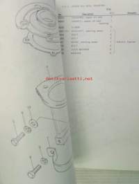 Suzuki DT40 (G/J) / DT35 (G/J)- Parts Catalogue  -perämoottori varaosaluettelo