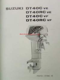 Suzuki DT40C, DT40C ve/DT40RC ve - DT40C vf/DT40RC vf- Parts Catalogue -perämoottori varaosaluettelo