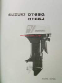 Suzuki DT50 (G/J) / DT65 (G/J)- Parts Catalogue -perämoottori varaosaluettelo