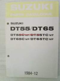 Suzuki DT55/DT65 - DT55C vf/DT55TC vf - DT65TC vf- Parts Catalogue -perämoottori varaosaluettelo