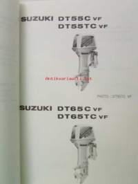 Suzuki DT55/DT65 - DT55C vf/DT55TC vf - DT65TC vf- Parts Catalogue -perämoottori varaosaluettelo