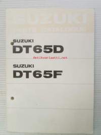 Suzuki DT65D - DT65F- Parts Catalogue -perämoottori varaosaluettelo
