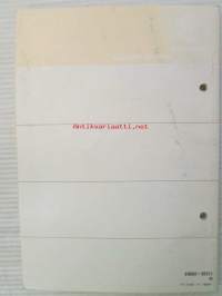 Suzuki DT65D - DT65F- Parts Catalogue -perämoottori varaosaluettelo