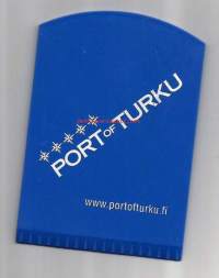 Port of Turku - mainoslahja jääskrapa