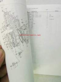 Suzuki DT100TC &#039;90model - Parts Catalogue sis. mikrofilmin -perämoottori varaosaluettelo, katso kuvista tarkemmat mallimerkinnät