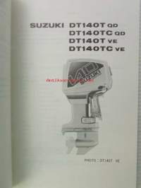 Suzuki DT140 -perämoottori varaosaluettelo, katso kuvista tarkemmat mallimerkinnät