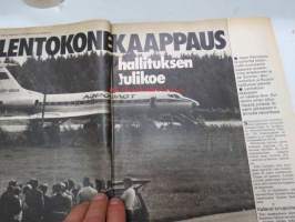 UM Uusi Maailma 1977 nr 14, ilmestynyt 20.7.1977, sis. mm. seur. artikkelit / kuvat / mainokset; Kansikuva Tii Heilimo, Kaustisen kansanmusiikkijuhlat + Konsta