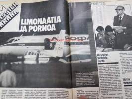 UM Uusi Maailma 1977 nr 14, ilmestynyt 20.7.1977, sis. mm. seur. artikkelit / kuvat / mainokset; Kansikuva Tii Heilimo, Kaustisen kansanmusiikkijuhlat + Konsta