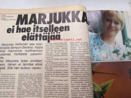 UM Uusi Maailma 1977 nr 14, ilmestynyt 20.7.1977, sis. mm. seur. artikkelit / kuvat / mainokset; Kansikuva Tii Heilimo, Kaustisen kansanmusiikkijuhlat + Konsta