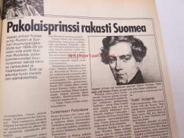 UM Uusi Maailma 1977 nr 14, ilmestynyt 20.7.1977, sis. mm. seur. artikkelit / kuvat / mainokset; Kansikuva Tii Heilimo, Kaustisen kansanmusiikkijuhlat + Konsta