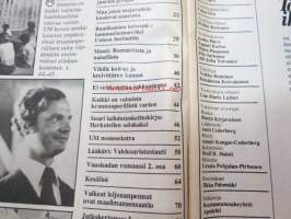 UM Uusi Maailma 1977 nr 13, ilmestynyt 29.6.1977, sis. mm. seur. artikkelit / kuvat / mainokset; Kansikuva Marita Khalaf - pelkää irakilaisen miehensä Sadin