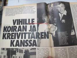 UM Uusi Maailma 1977 nr 13, ilmestynyt 29.6.1977, sis. mm. seur. artikkelit / kuvat / mainokset; Kansikuva Marita Khalaf - pelkää irakilaisen miehensä Sadin