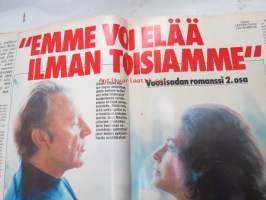 UM Uusi Maailma 1977 nr 13, ilmestynyt 29.6.1977, sis. mm. seur. artikkelit / kuvat / mainokset; Kansikuva Marita Khalaf - pelkää irakilaisen miehensä Sadin