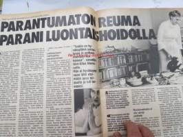 UM Uusi Maailma 1977 nr 13, ilmestynyt 29.6.1977, sis. mm. seur. artikkelit / kuvat / mainokset; Kansikuva Marita Khalaf - pelkää irakilaisen miehensä Sadin