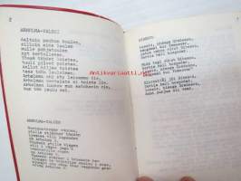 Turun Soitannollinen Seura - Musikaliska Sällskapet i Åbo -laulukirja / sångbok - song book